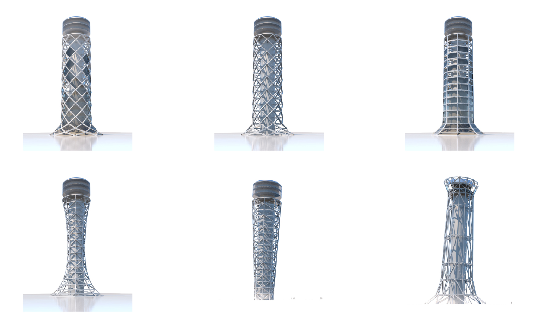 Revolving tower generated options