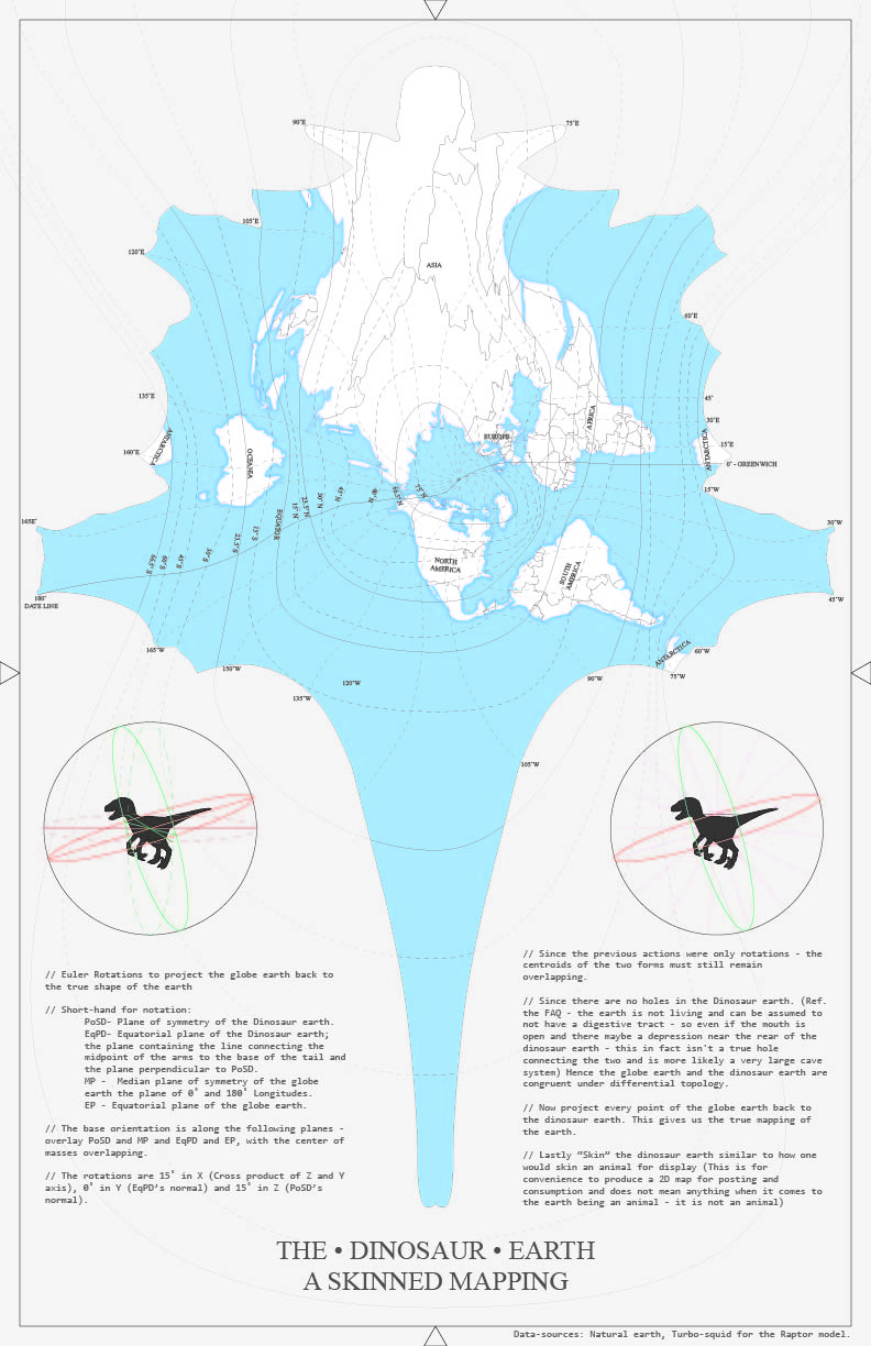 Dinosaur Map 1